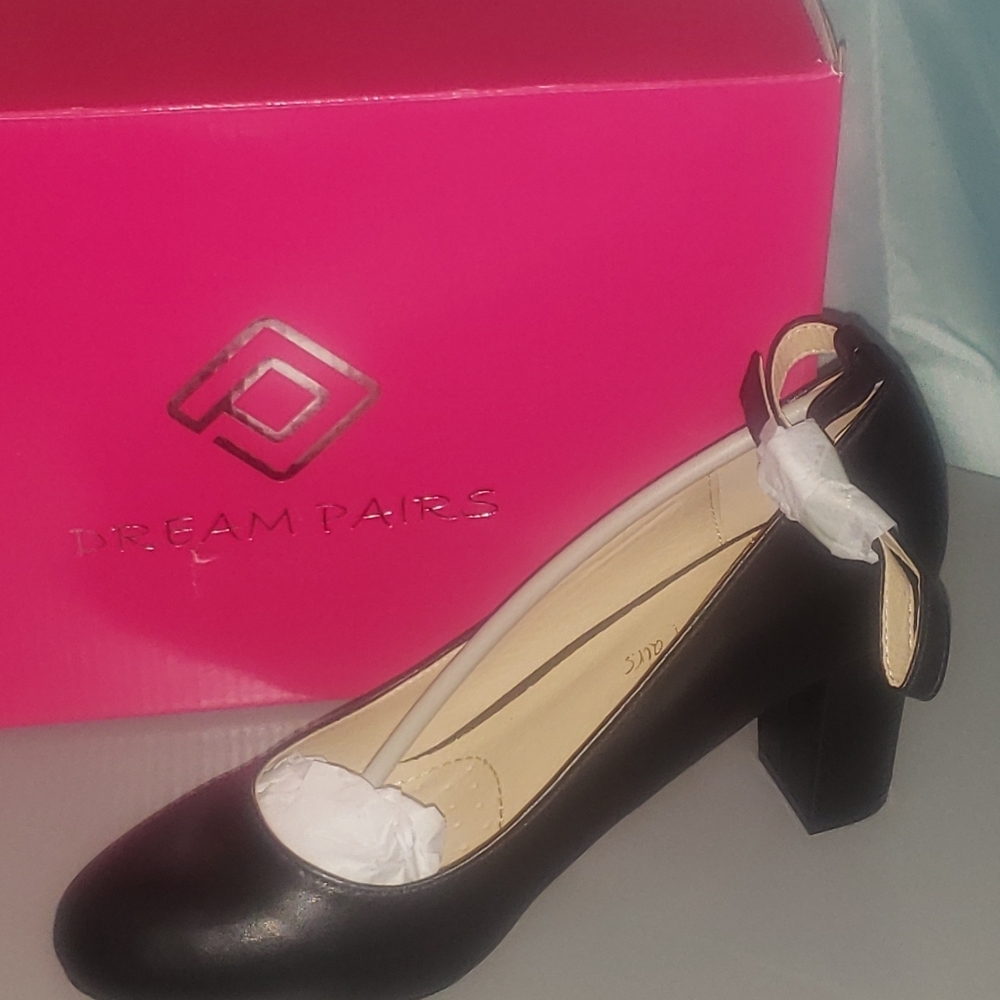Chunky Black Heels
